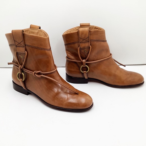 {Corso Como} Leather Ankle Boots - Picture 7 of 16